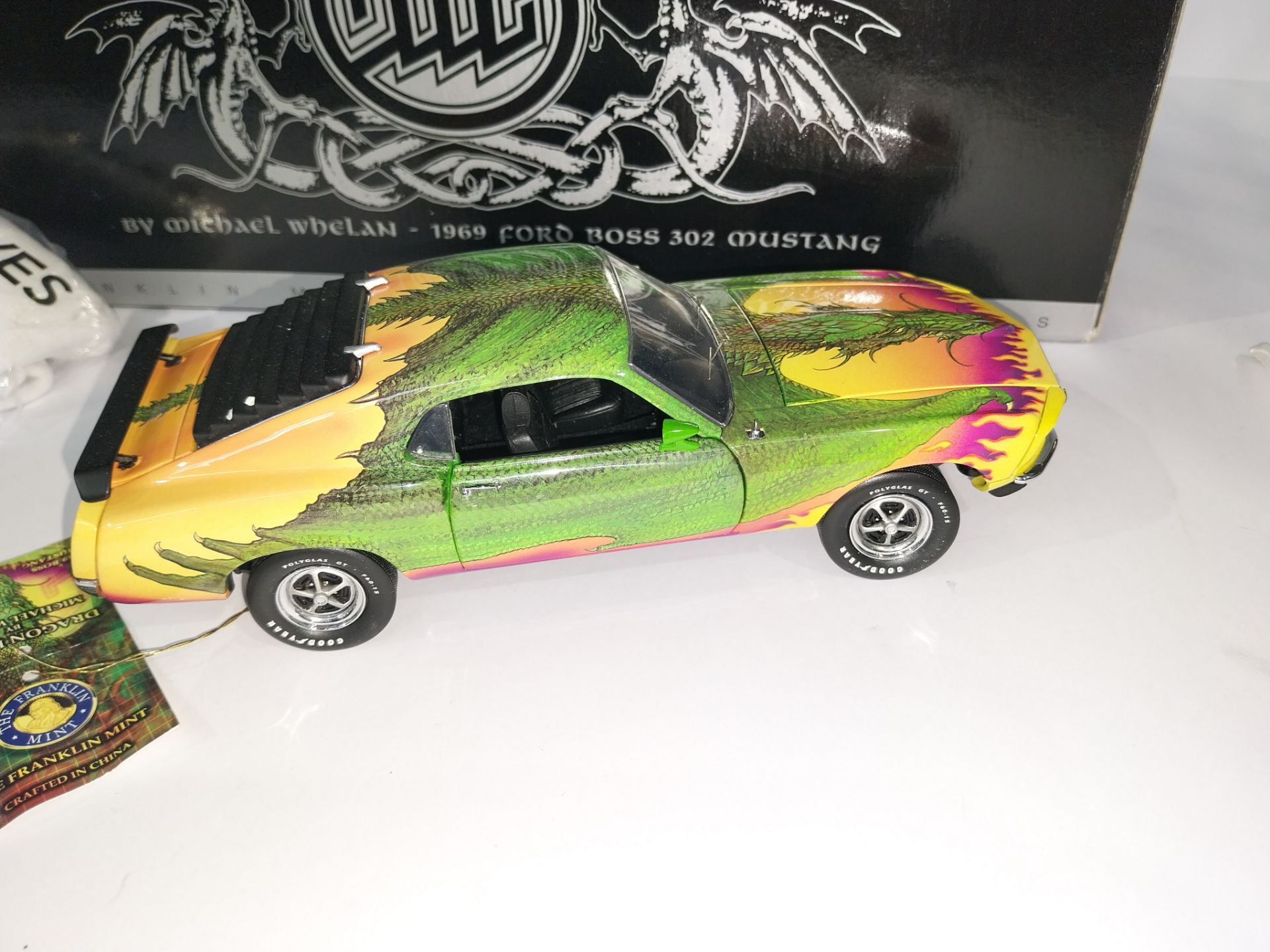 Franklin Mint, a boxed 1:24 1969 Ford “Boss 302” - Image 2 of 5