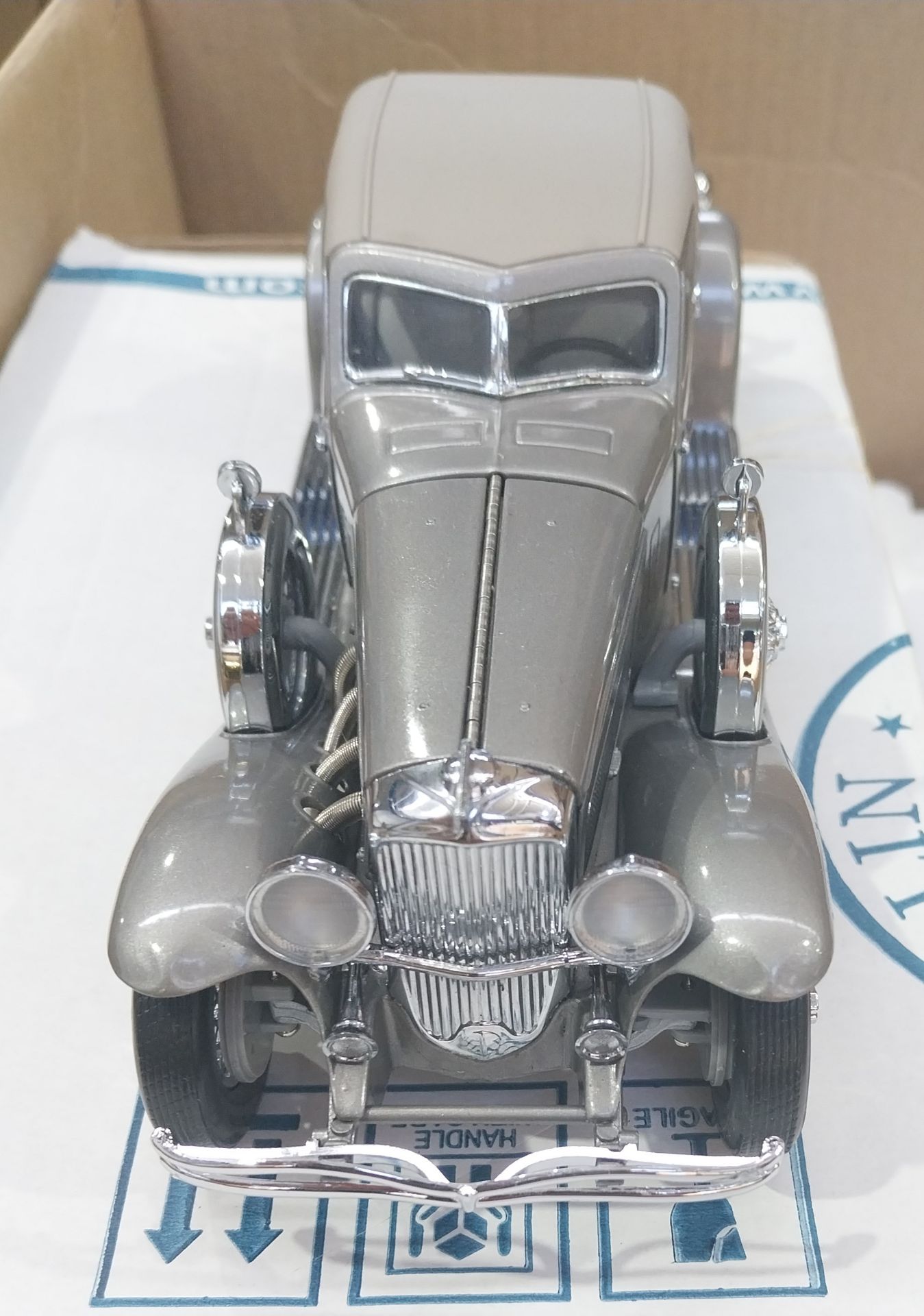 Franklin Mint boxed1:24 B11PW73 1933 Duesenberg SJ "Twenty Grand" - Image 4 of 5