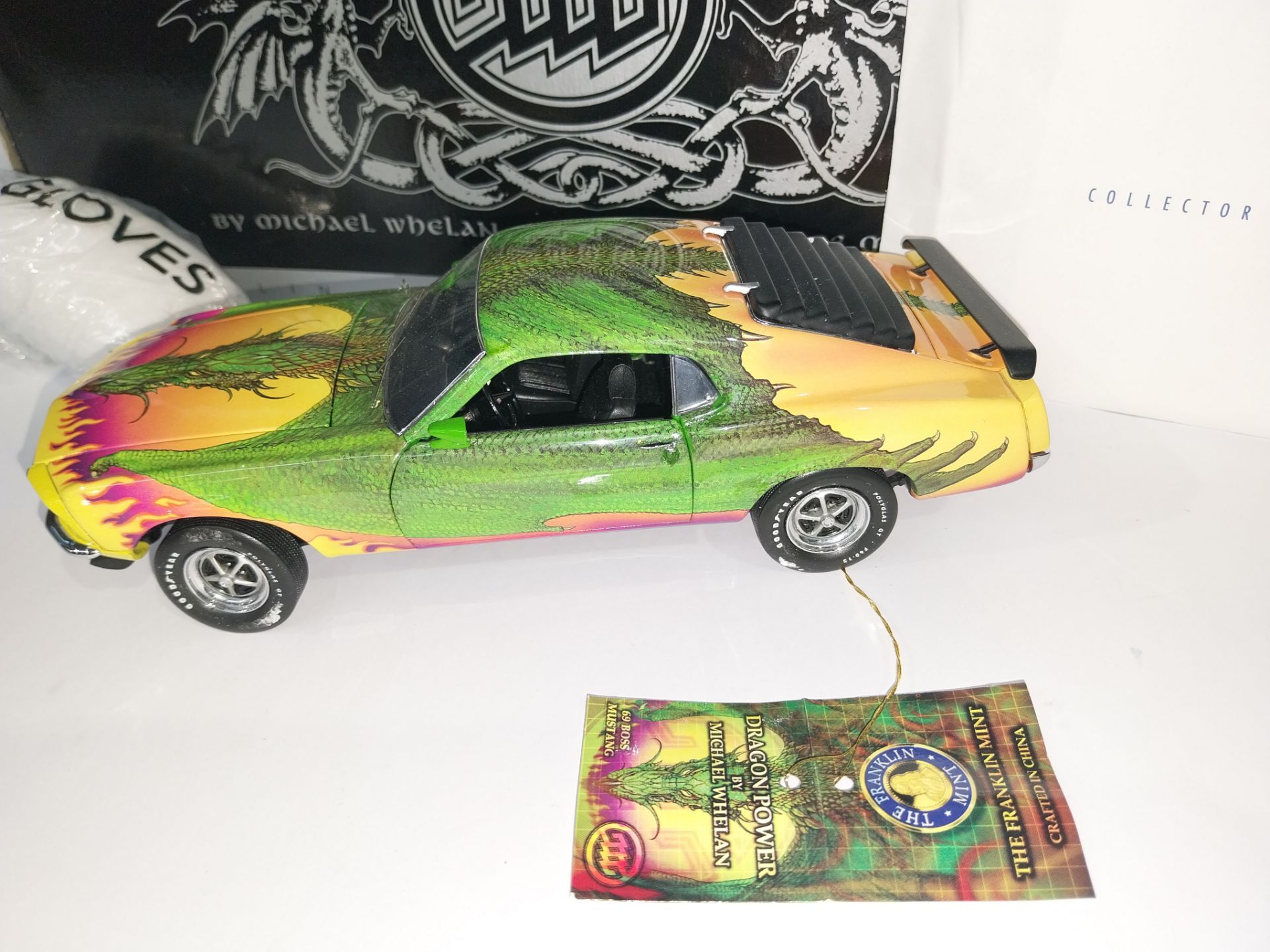 Franklin Mint, a boxed 1:24 1969 Ford “Boss 302” - Image 3 of 5