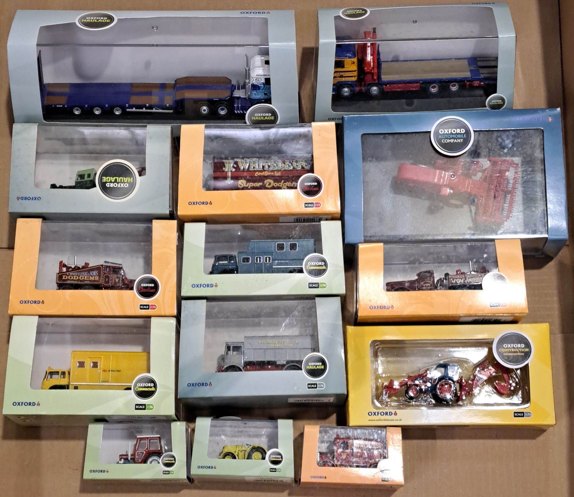Oxford Diecast, a boxed mixed series group