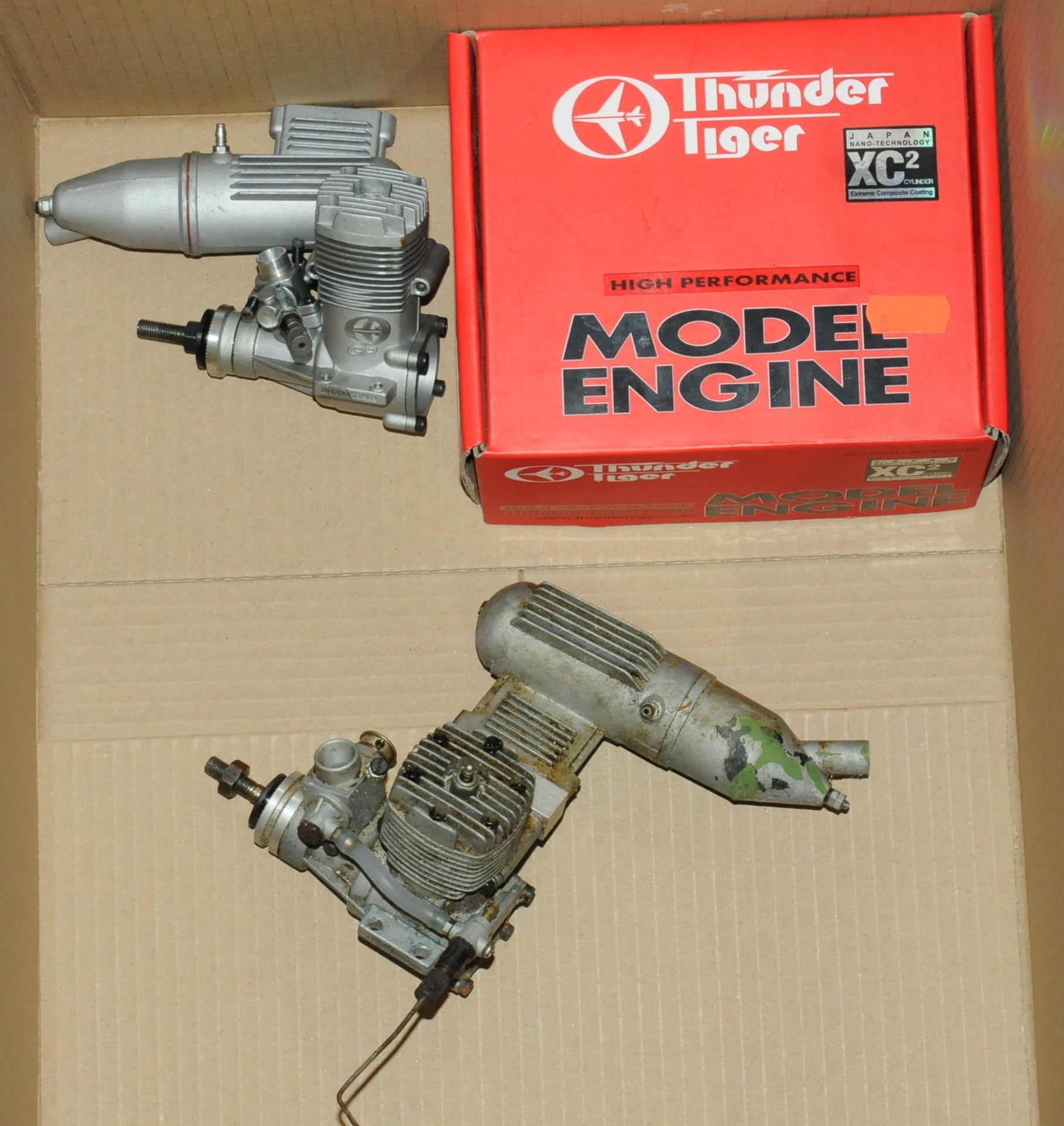 Thunder Tiger or similar a group of model engines