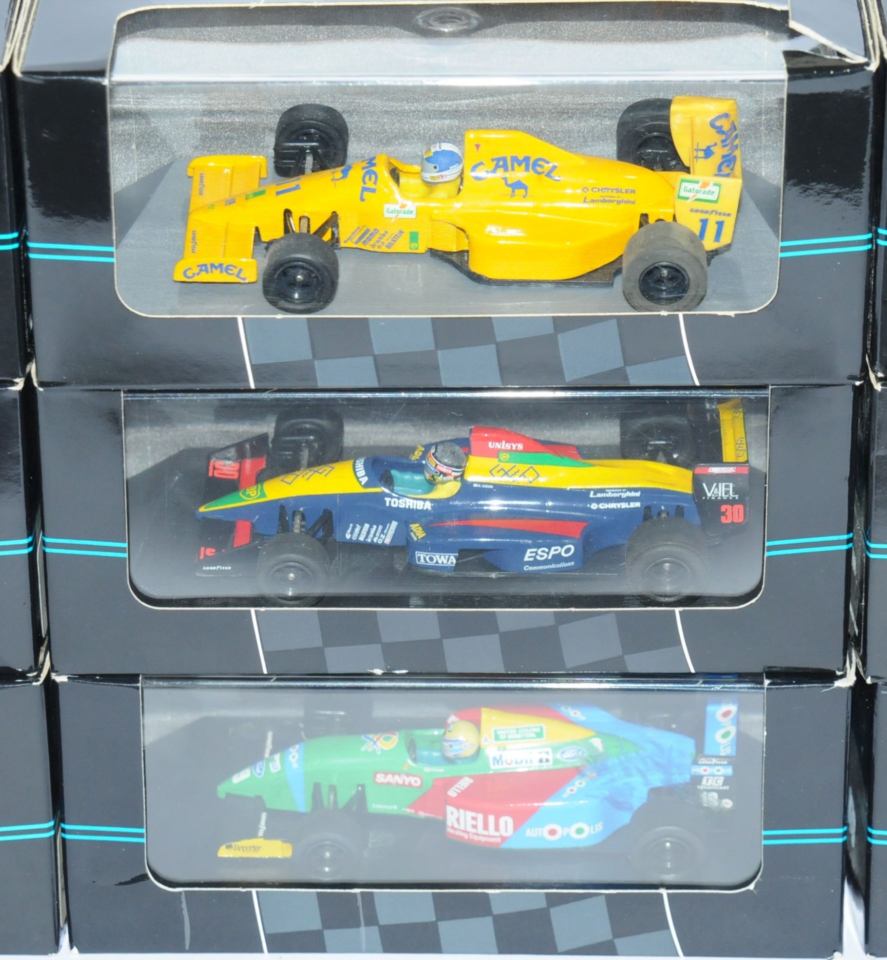 Onyx a boxed group of F1 1990 Collection Cars to include - Image 3 of 4