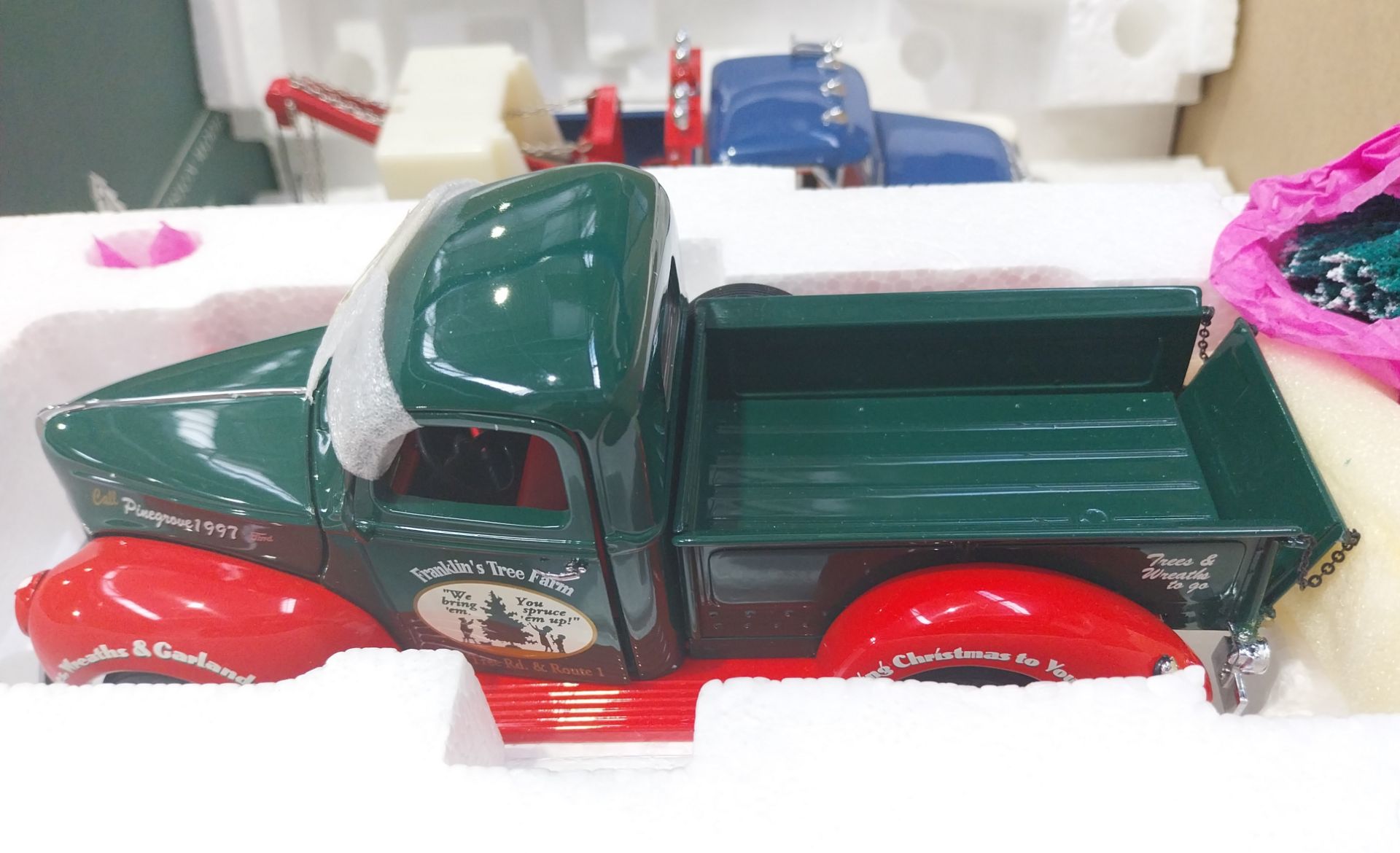 Franklin Mint, a partially boxed pair of 1:24 scale truck model - Image 5 of 5