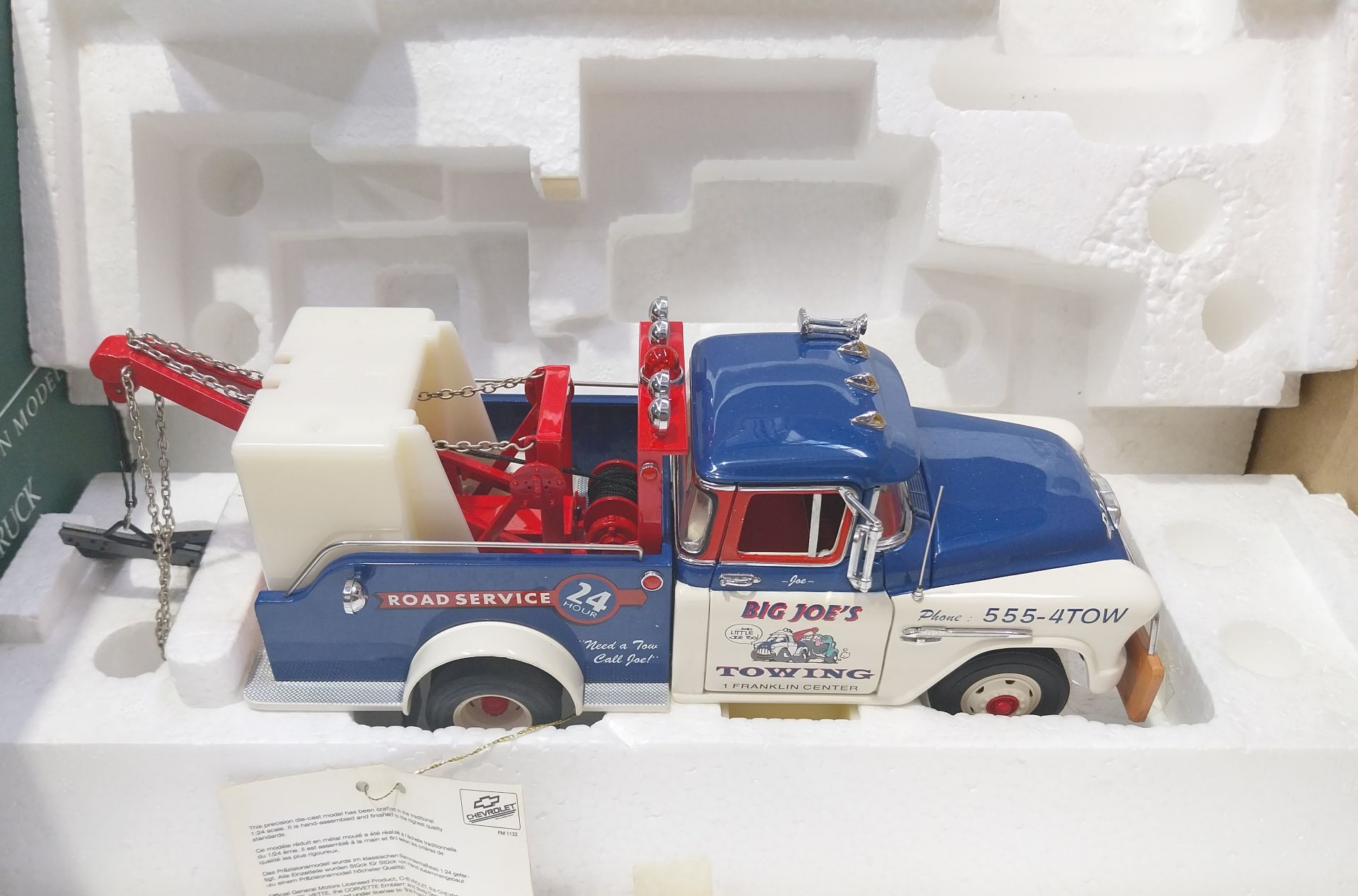 Franklin Mint, a partially boxed pair of 1:24 scale truck model - Image 4 of 5