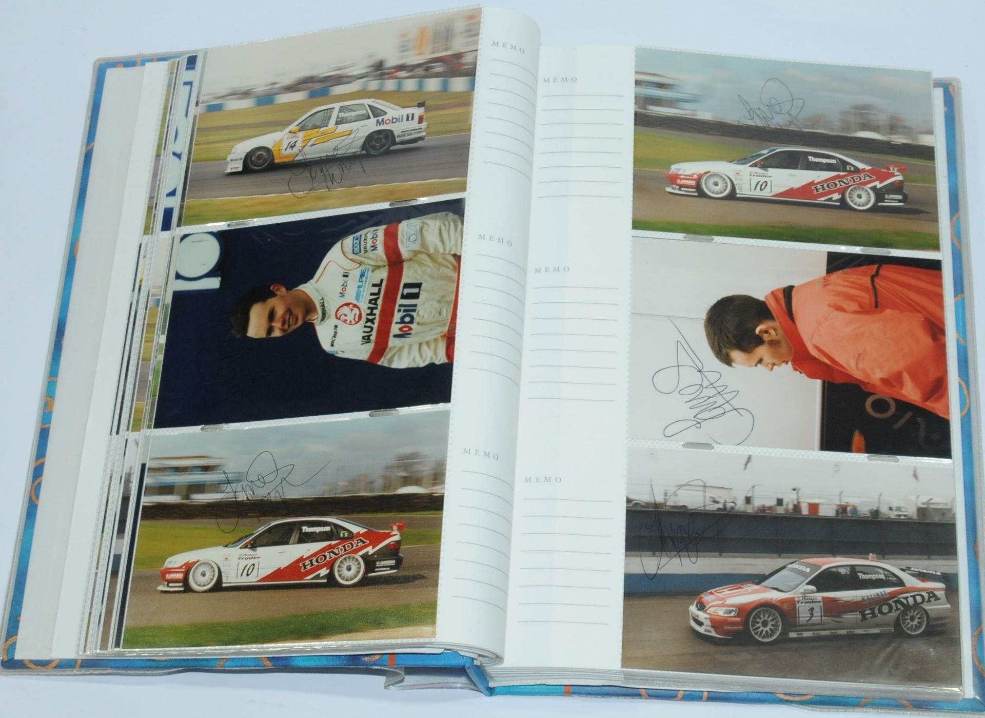A large qty of British Touring car signed photos to include - Image 2 of 2