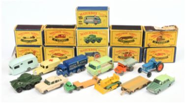 Matchbox Regular Wheels group of 1950's-1960's issue models