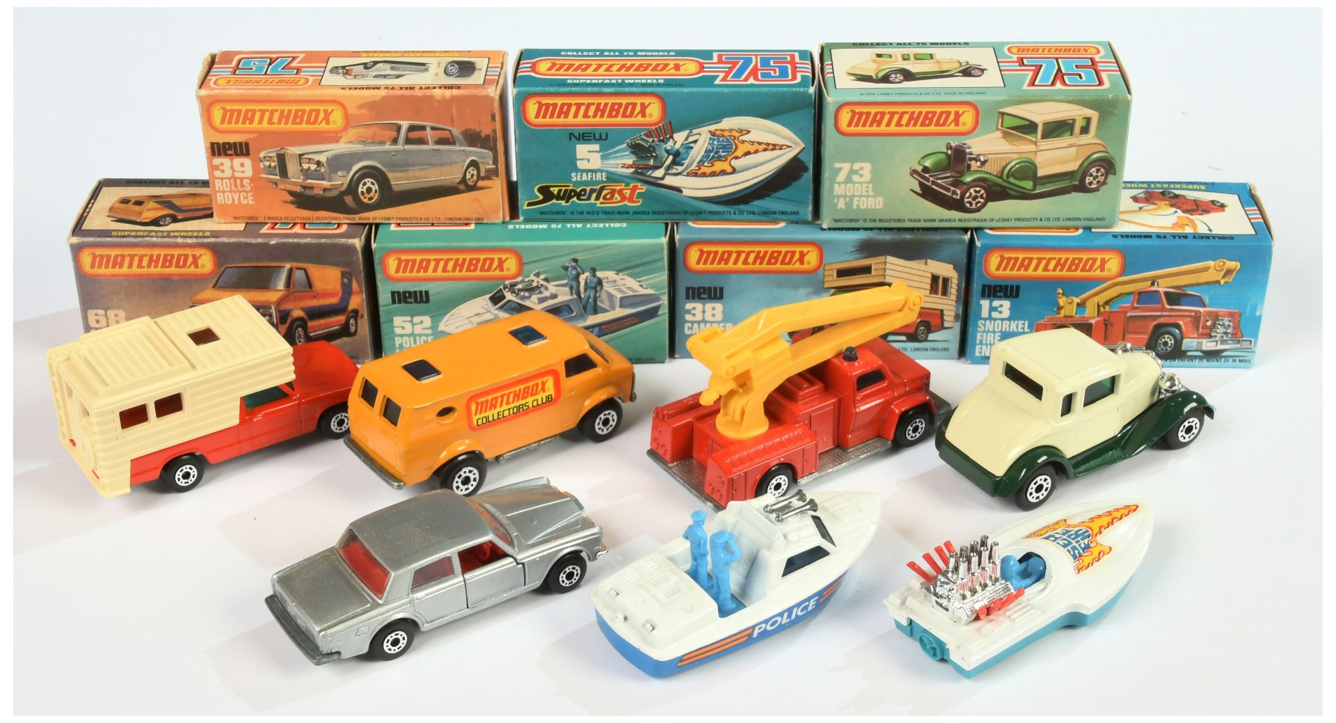 Matchbox Superfast group of mid 1970's to early 1980's issue models - Image 2 of 2