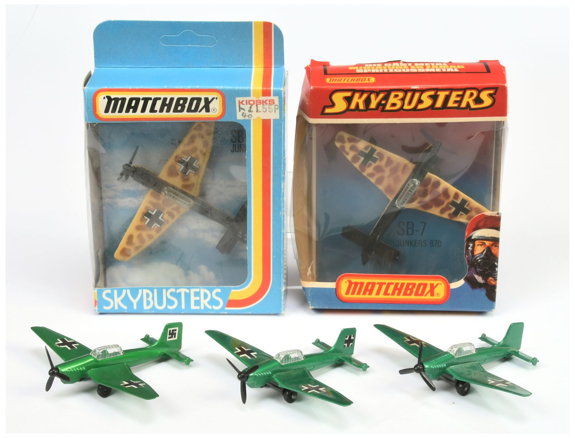 Matchbox Skybusters group of Aircraft