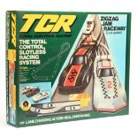 Ideal TCR Zigzag Jam Raceway Slot Car Set