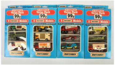 Matchbox Superfast 4 x MP-4 Tesco Value Pack  each containing 3 individual models