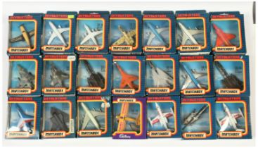 Matchbox Skybuster group of made in Macau & Thailand Aircraft.