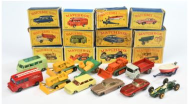 Matchbox Regular Wheels group of mid - late 1960's issue models