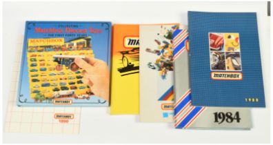 Matchbox group of Books & Trade Catalogues