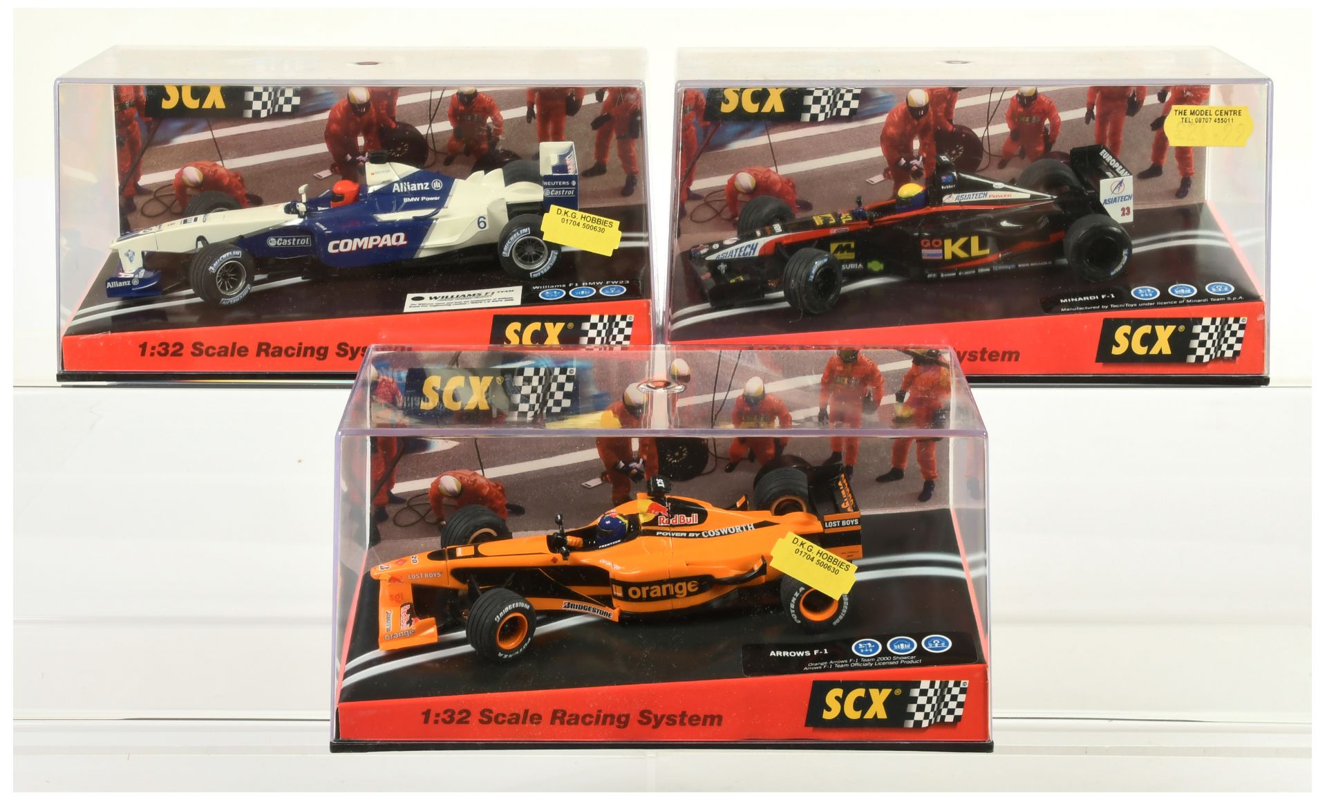 SCX car group to include 61070 Minardi F1 "GP Australia 2002"