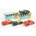 Scalextric Group of Vintage 1960's Issue GT Racing Cars