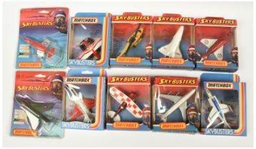Matchbox Skybuster group of Lesney England Aircraft