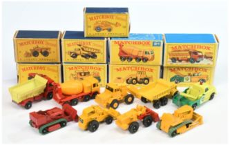 Matchbox Regular Wheels group of mid-late 1960's issue models