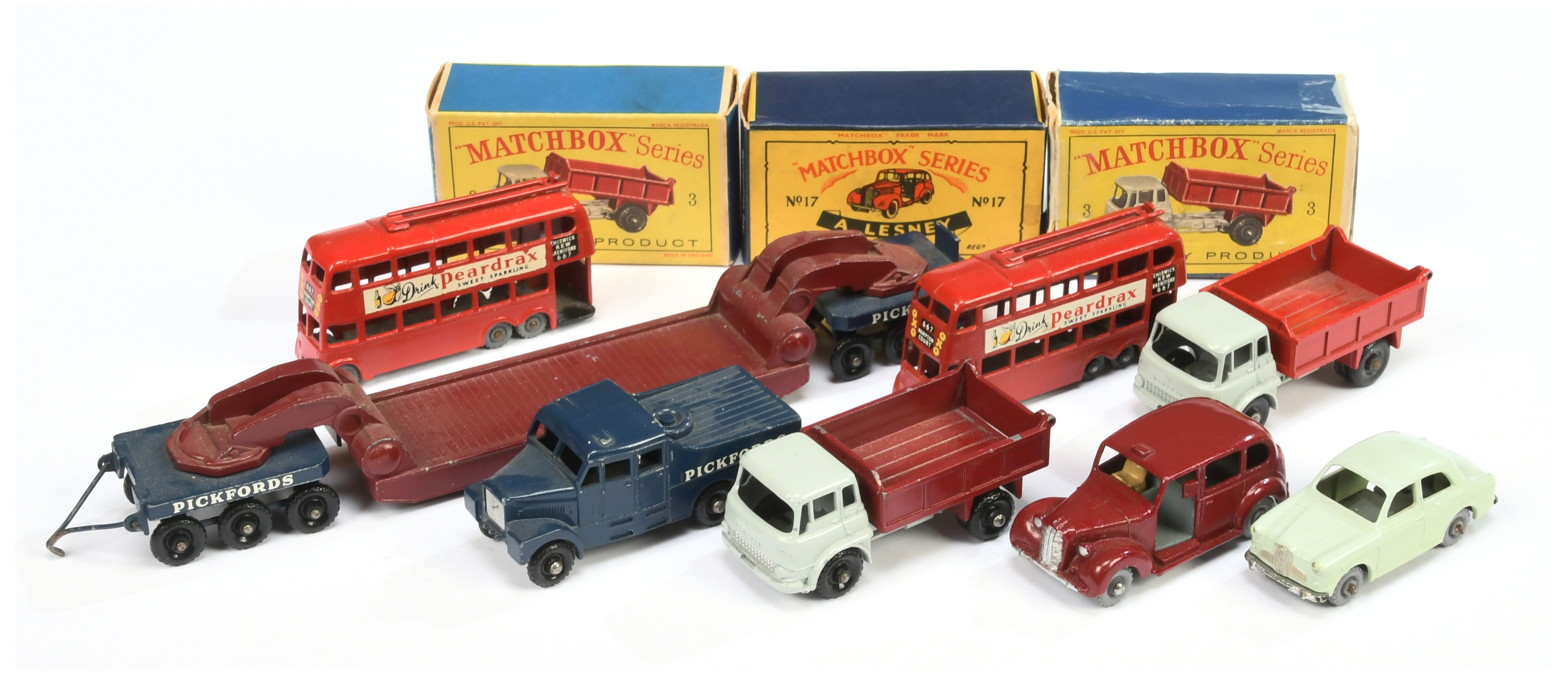 Matchbox Regular Wheels group of models