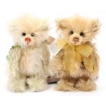 Charlie Bears Minimo Collection teddy bear pair 