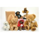 Collection of teddy bears