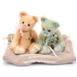 Charlie Bears Minimo Collection teddy bear pair