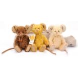 Charlie Bears Minimo Collection mouse trio 