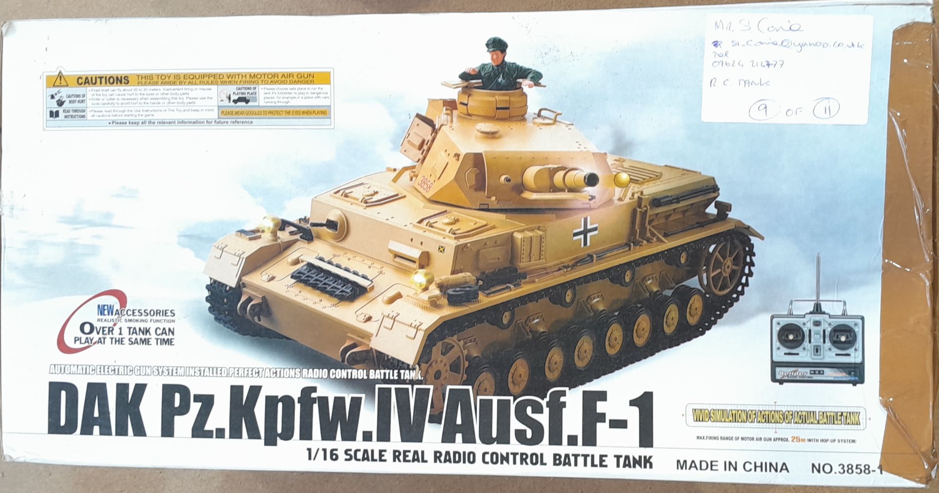 A Boxed Pair Of Radio Controlled Tanks - Image 2 of 2