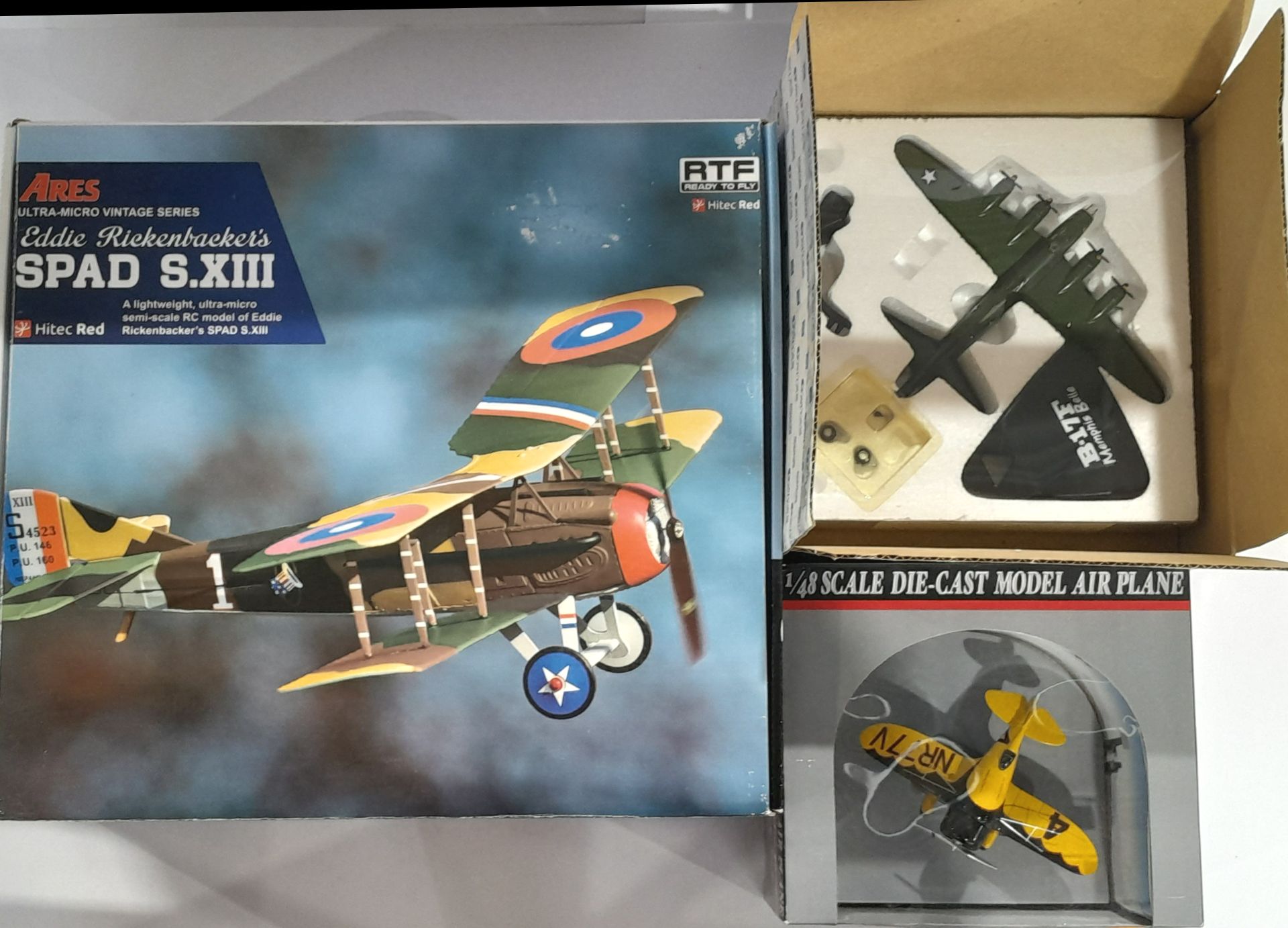 A Mixed Group Of Planes Including Atlas, Union Model And Magazine Issues.