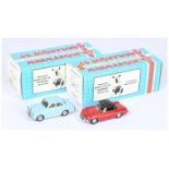 Mini Marque 43 pair (1) UK 25B Wolsley 1.5 MK II Saloon - light blue (2) AC 69 1962  MGB Roadster...