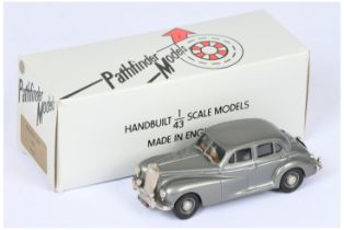 Pathfinder Models PFM7 Wolseley 6/80 1953 - silver-grey body, chrome trim - Near Mint in an Excel...