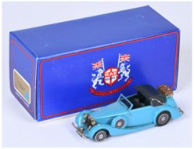 RAE Models KED058 F MG Collection MG WA Tourer - blue with dark blue interior & hood - Near Mint,...