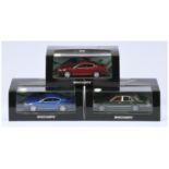 Minichamps 1/43rd Bentley Group (1) Bentley Arnage Red Label 2002 - green metallic (2) Bentley Co...