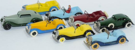 DG models or Simliar an unboxed group of classic cars