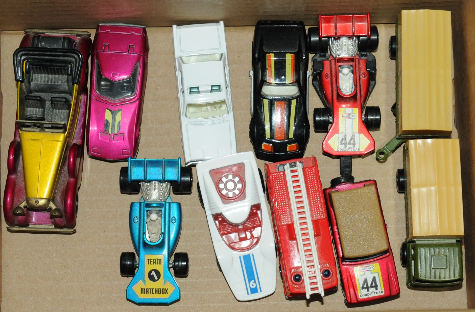 Matchbox an unboxed group of rare variations and twin pack issues to include 