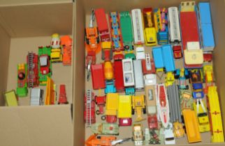 Matchbox an unboxed group of larger Commerical vehicles to include