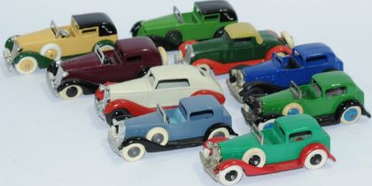 DG models or Simliar an unboxed group of classic cars