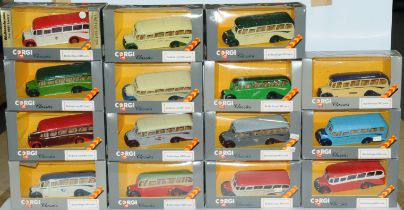 Corgi a boxed coach related group comprising of