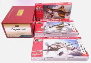 Britains & Airfix, a boxed military group