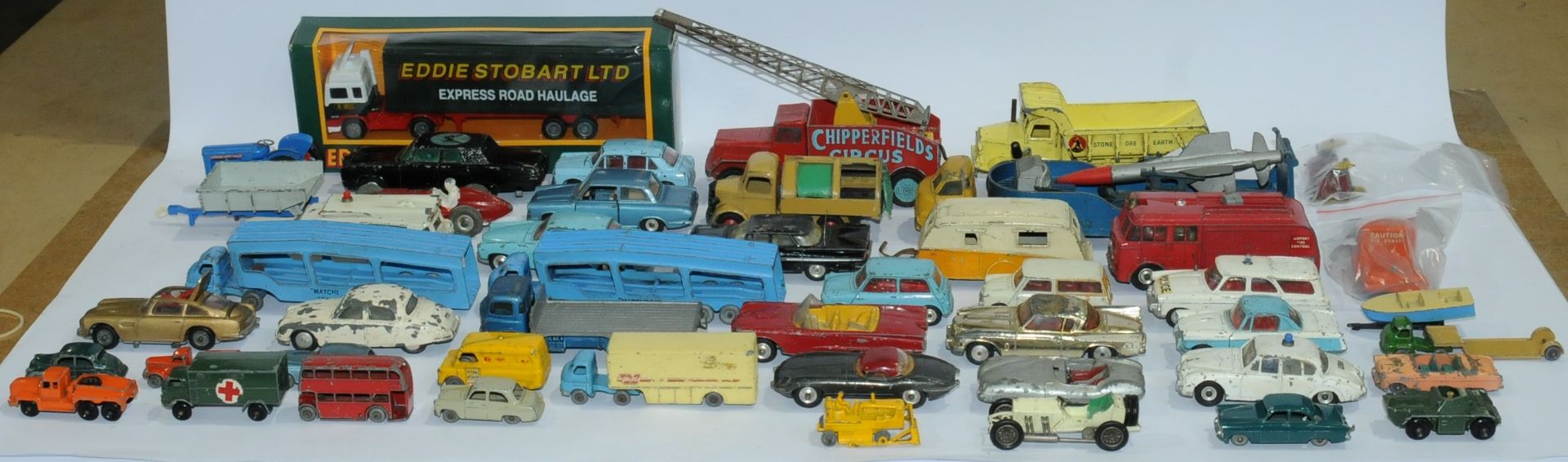 Dinky, Corgi, Matchbox & Similar a mainly unboxed group to include 