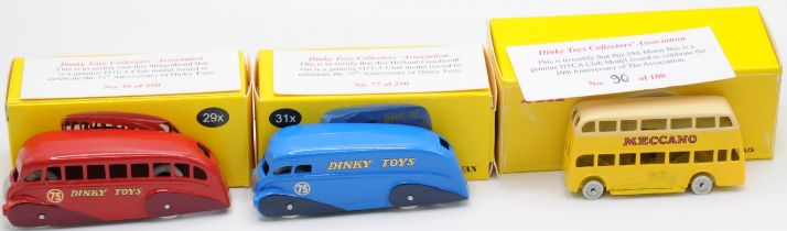 Dinky (DTCA) a boxed trio comprising of