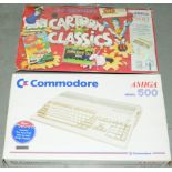 A boxed Amiga 500 Commodore 
