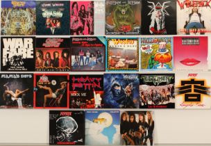 Heavy Metal - A Group of LPs & EPs