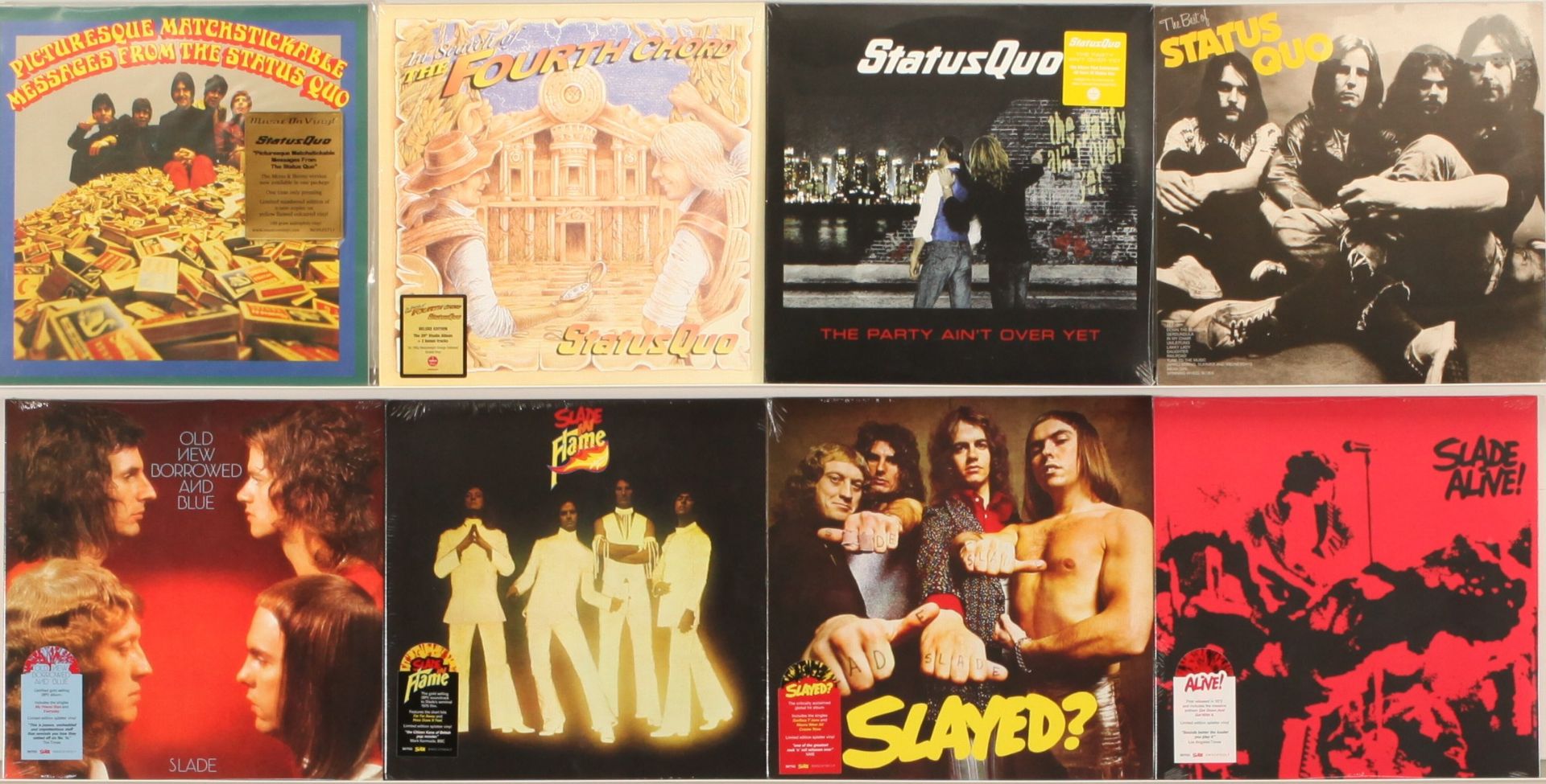 Recent Issue Hard Rock LPs