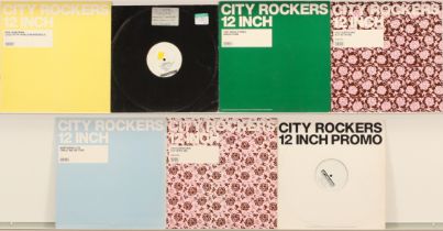 A Collection of City Rockers Label Electronic House 12" Vinyl