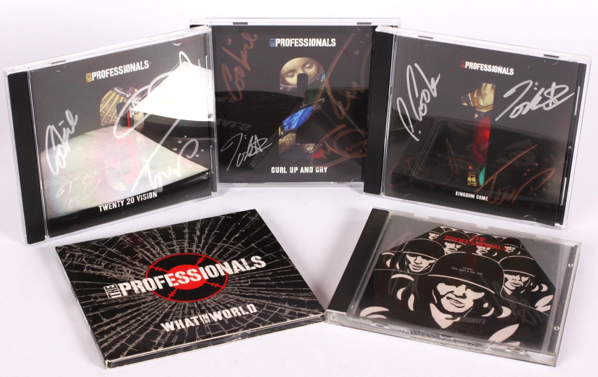 A Collection Of CD Albums By The Professionals