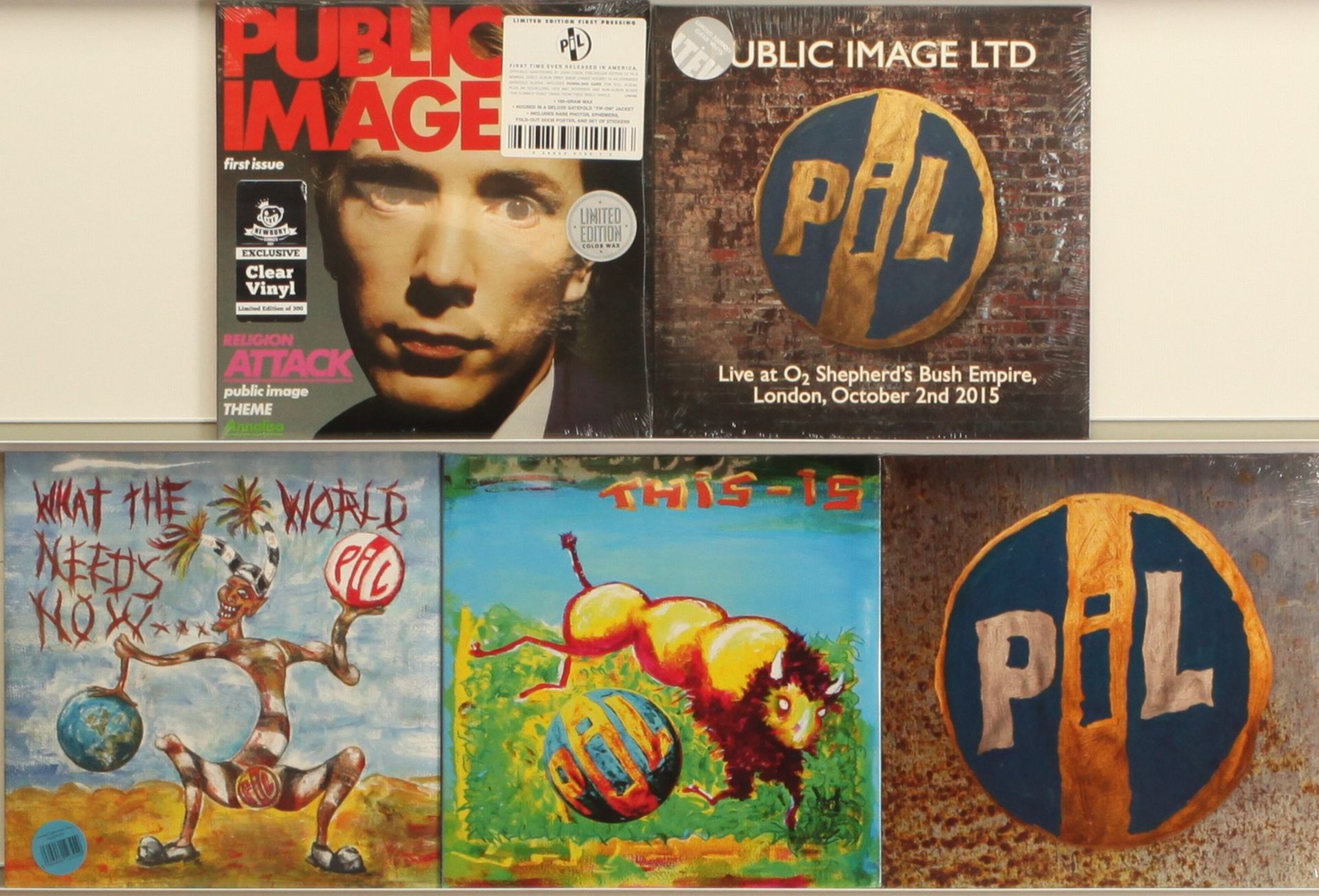 Public Image Limited Recent Issue LPs