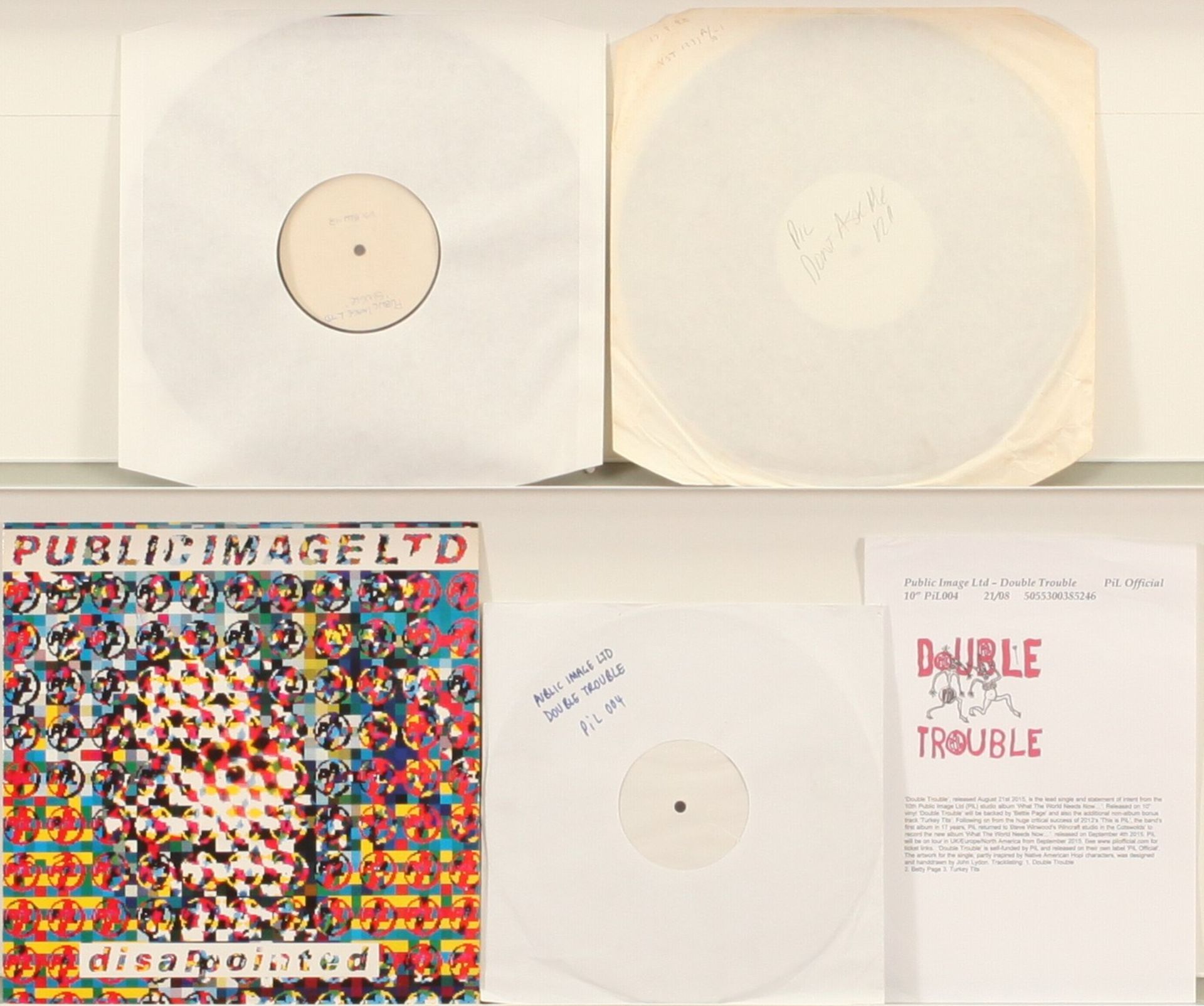 Public Image Limited - Assorted White Label Vinyl Pressings