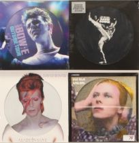 Recent Issue David Bowie Picture Disc LPs