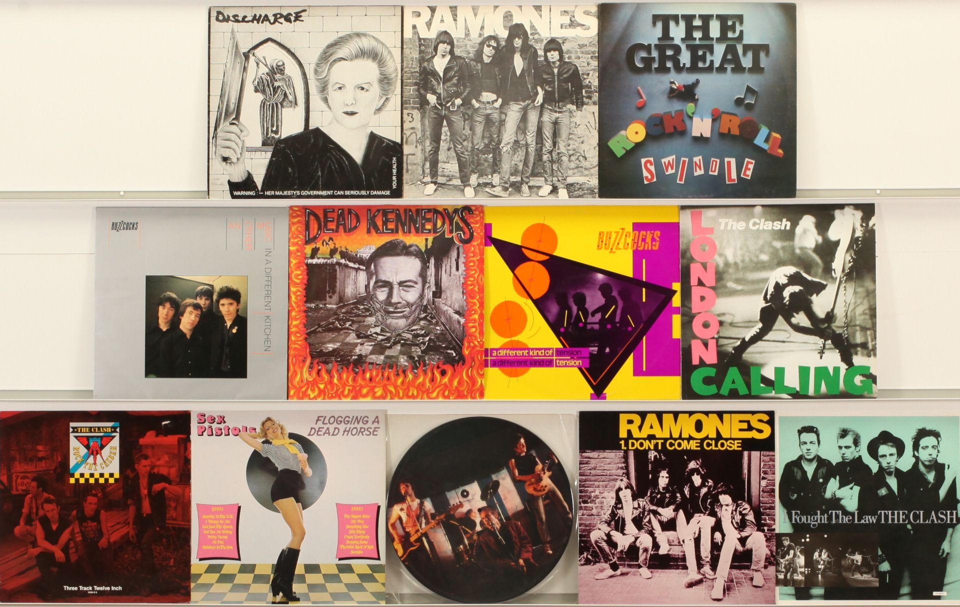 Classic/Hardcore Punk LPs and 12"