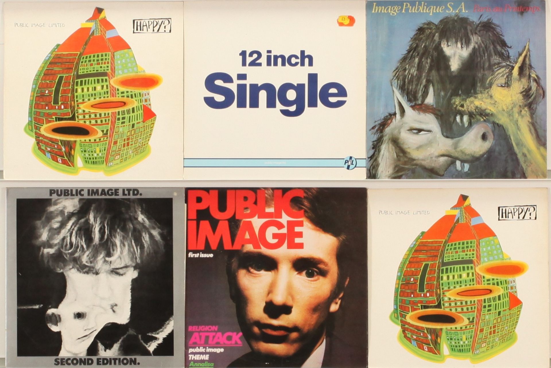 Public Image Limited -  European Vinyl Album and 12" Pressings